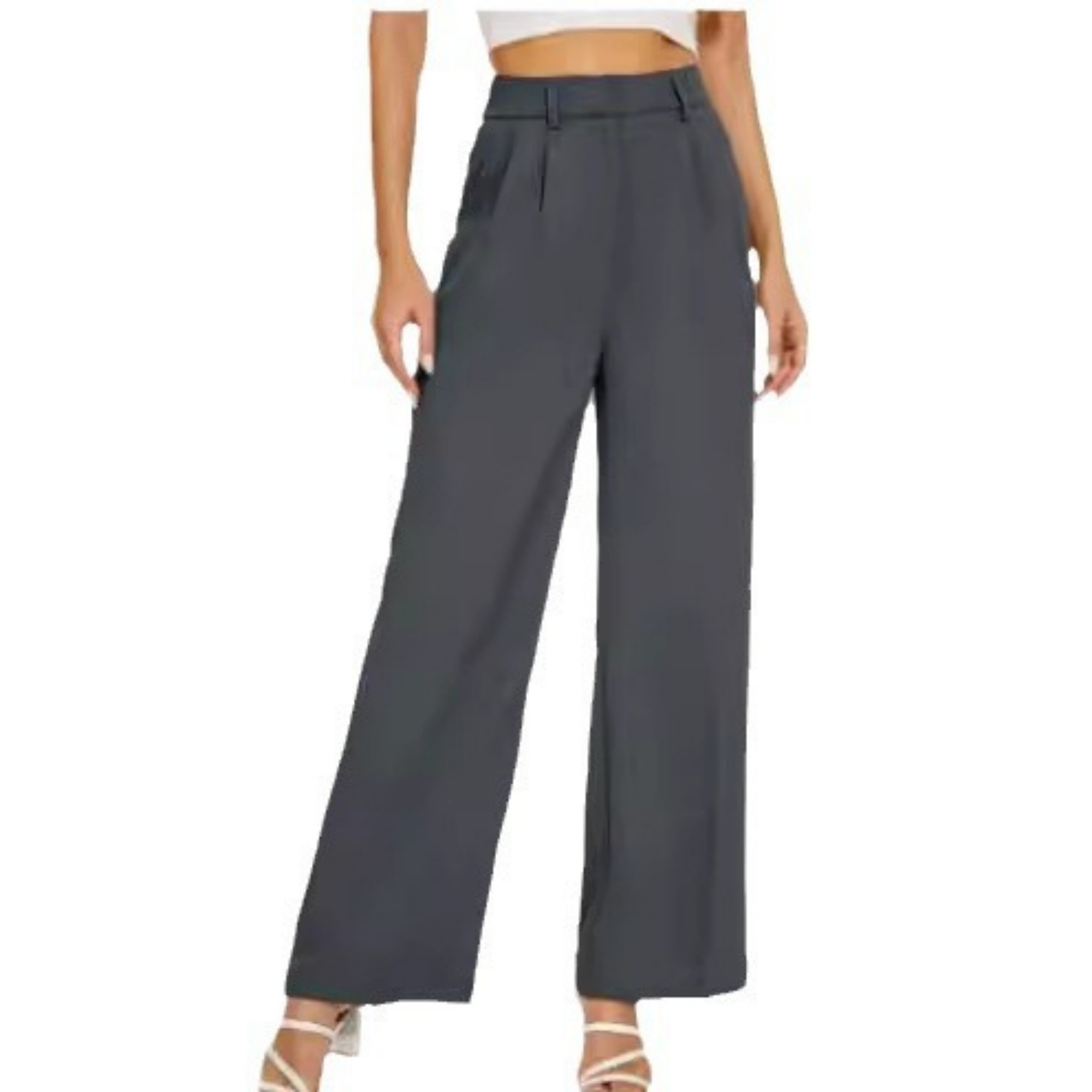 Wide-Leg Pant Suit