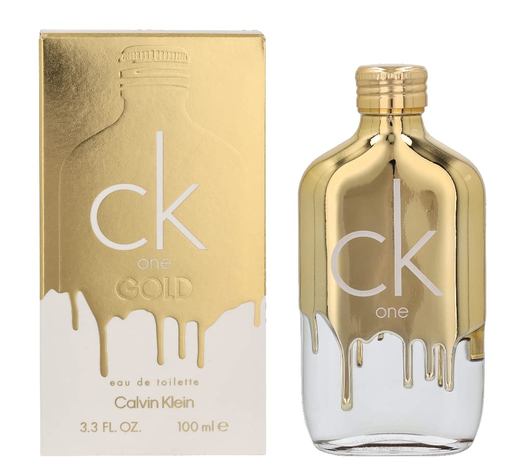 CK One Gold – Luxurious Unisex Woody Scent with Fig & Neroli