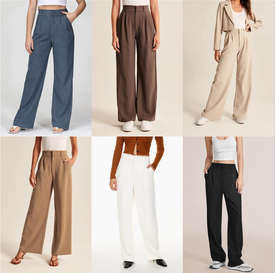 Wide-Leg Pant Suit